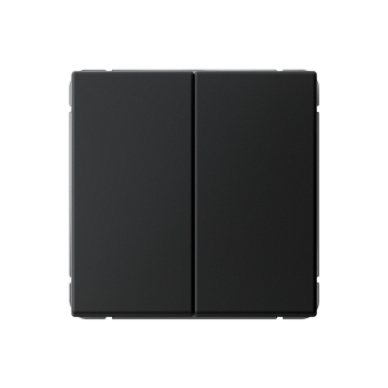 ARTGALLERY 2-клавишный ВЫКЛЮЧАТЕЛЬ, сх.5, 10АХ, механизм, КАРБОН Systeme Electric