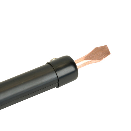 Паяльник с деревянной ручкой 65W, нихромовый нагреватель, долговечное жало, 230В, STEKKER PLE110-60