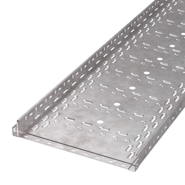 Лоток перфорированный Стандарт HDZ 500х50х3000 (1,0 мм) (6 м/уп) Промрукав