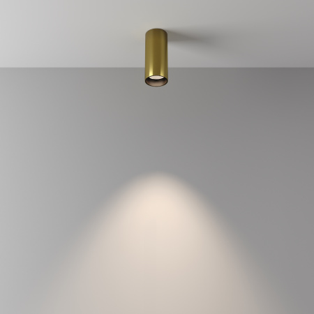 Потолочный светильник LED 12Вт Латунь IP20 Ceiling & Wall C056CL-L12W4K-W-BS Technical Maytoni