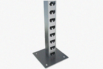 Стойка кабельная напольная К1173х1600 УТ1,5 горячее цинкование, L1600