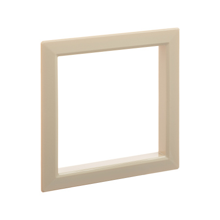 Декоративная вставка для металлических рамок "Avanti", бежевая, 1 пост (2 мод.) DKC