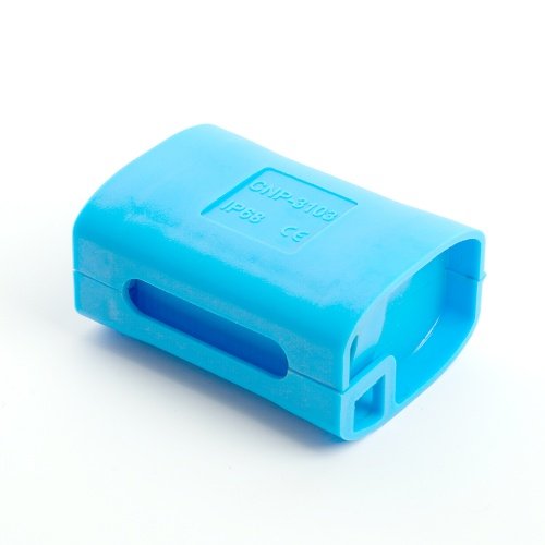 LD548 Коробка изоляционная с гелем, 450V, 52х38х26, синий STEKKER