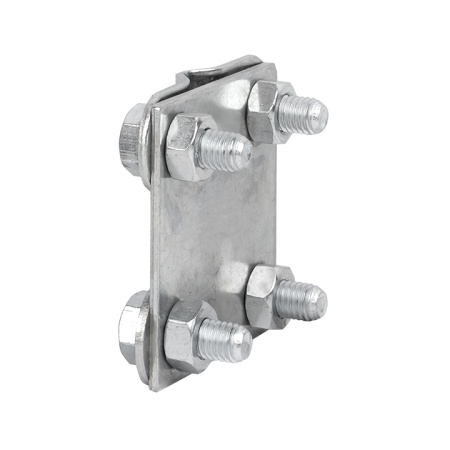 Зажим контрольный прут-прут (пластина 57x57мм) Ni PROxima EKF