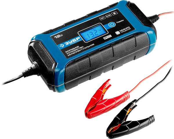 Зарядное устройство 12 В, 8А, IP65, ЗУ-160 ЗУБР