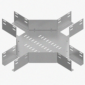 Лоток крестообразный перфорированный КМ 200х50 У3, окрашенный, S1,5
