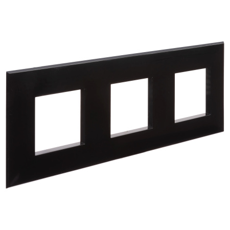 Рамка "Avanti", "Черный квадрат", 3 поста (6 мод.) DKC