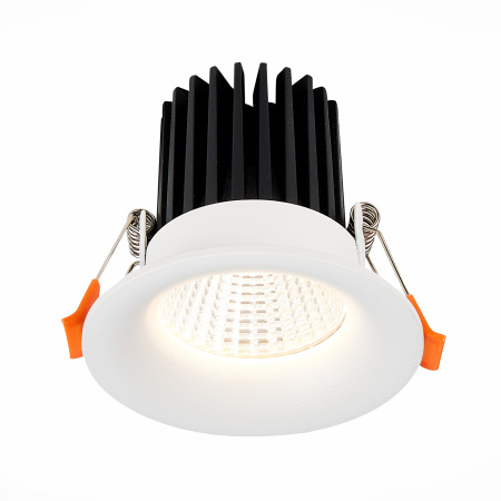 Светильник встраиваемый Белый LED 1*10Вт 4000К 900Lm Ra>90 38° IP20 D85xH75 170-240В ST703.548.10 ST LUCE