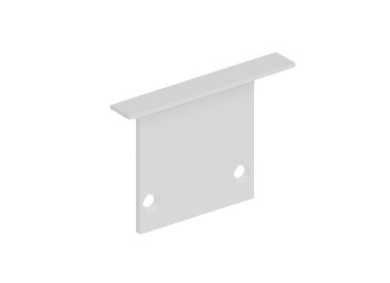 Donel Боковая глухая заглушка для профиля DN18502 Цвет:Белый матовый RAL9003,Серия:DN8ALE