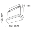 Светильник трековый 10Вт 3000K Черный IP20 BASIS TR013-2-10W3K-B Technical