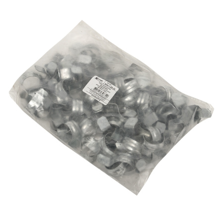 Скоба металлическая однолапковая для монтаж, пистолета d25-26 мм (100 шт) PROxima EKF