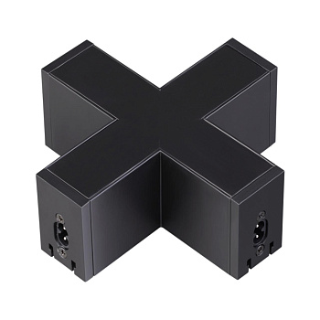 Соединитель - Х IP20 24V RATIO черный NOVOTECH