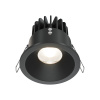 Встраиваемый светильник LED 12Вт Черный IP65 Downlight DL034-L12W4K-D-B Technical Maytoni