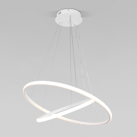 Подвесной светодиодный светильник с ПДУ белый IP20 (90264/2 белый) Eurosvet