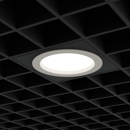 Светильник светодиодный ДВО LEDdownlight встр.круг 18Вт 4000К 001 170х45х150 IP54 АСТЗ