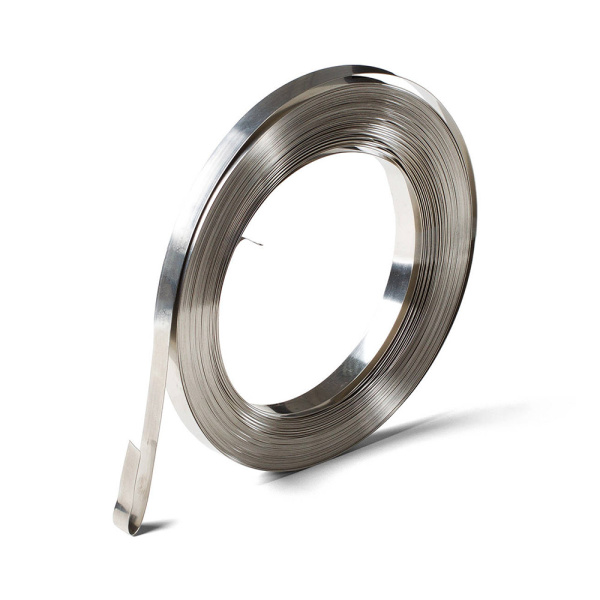 Лента монтажная FR ПР 0,7х20 (25м) Промрукав (AISI 201, усилие на разрыв min 7000H)