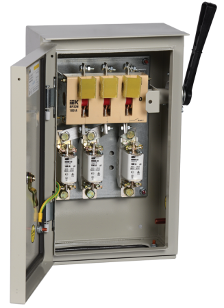 Ящик с рубильником и предохранителями ЯРП-100А У1 IP54 IEK
