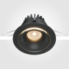 Встраиваемый светильник LED 12Вт Черный IP20 Downlight DL031-L12W3K-D-B Technical Maytoni