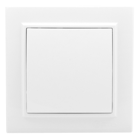 Минск Выключатель 1-клавишный СП проходной, 10А, белый EKF