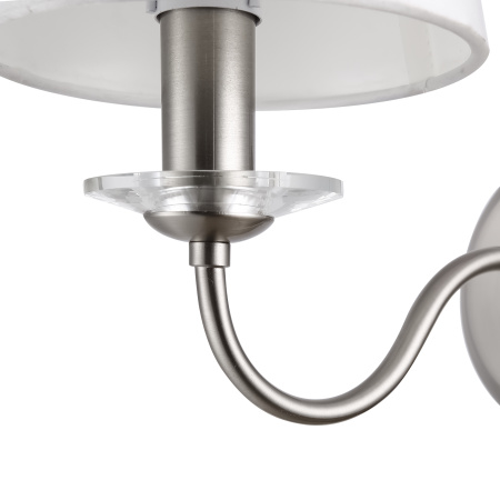 Настенный светильник (бра) 1*E14 40Вт Никель IP20 Osborn FR2027WL-01N Freya