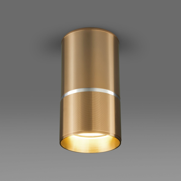 Накладной акцентный светильник 1*GU10 золотой IP20 (a047732) Elektrostandard