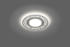 Светильник встраиваемый с белой LED подсветкой Feron CD951 потолочный MR16 G5.3 белый матовый