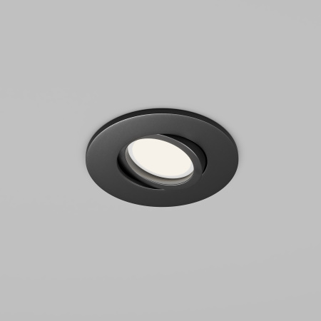 Встраиваемый светильник 1*GU10 10Вт Черный IP65 Downlight DL061-GU10-B Technical Maytoni
