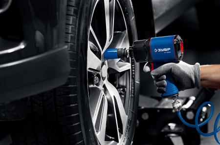 ПГ-880к ударный пневматический гайковерт, 1/2", 880 Нм ЗУБР