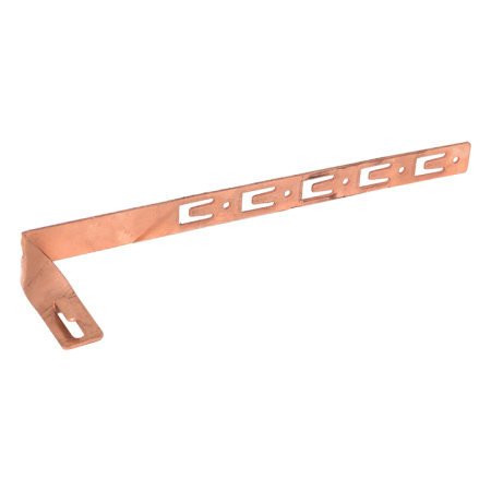 Держатель под черепицу L=330мм с крючком скрученный Cu PROxima EKF