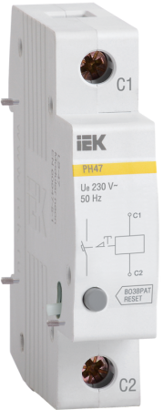 Расцепитель независимый РН47 новая серия на DIN-рейку IEK