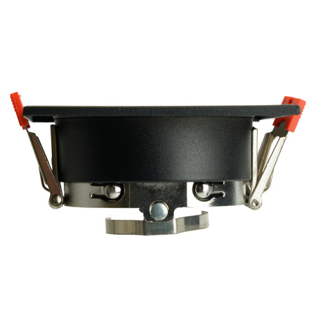 Светильник потолочный встраиваемый, MR16 G5.3, черный + черный хром DL3112 Feron