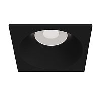 Встраиваемый светильник 1*GU10 50Вт Черный IP20 Zoom DL033-2-01B Technical