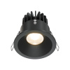 Встраиваемый светильник LED 12Вт Черный IP65 Downlight DL034-L12W3K-D-B Technical Maytoni