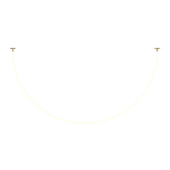 Подвесной светильник LED 40Вт Золото IP20 Tau MOD146PL-L40G3K Maytoni