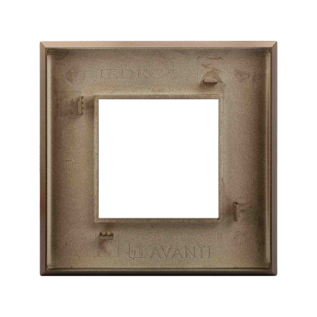 Рамка "Avanti", "Золотистый жемчуг", 1 пост (2 мод.) DKC