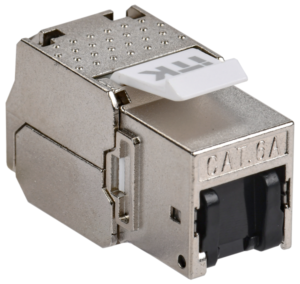 ITK Модуль Keystone Jack кат.6A STP без инструментальная заделка с пылезащитной крышкой