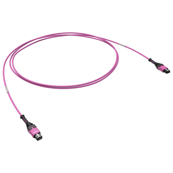 Оптическая соединительная сборка 12ОВ 50/125 OM4, 1xMTP PRO(12)/1xMTP PRO(12), 10м DKC Оптическая соединительная сборка 12ОВ 50/125 OM4, 1xMTP PRO(12)/1xMTP PRO(12), 10м DKC