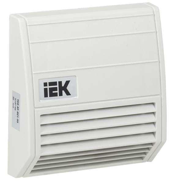 Фильтр с защитным кожухом 97х97мм для вентилятора 21 м3/час IEK