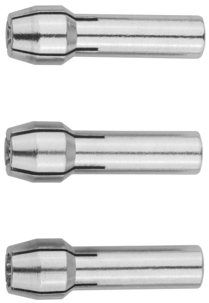 Мини-набор : Цанги хром, 3,2мм-1шт, 2,4мм-1шт, 1,6мм-1шт ЗУБР