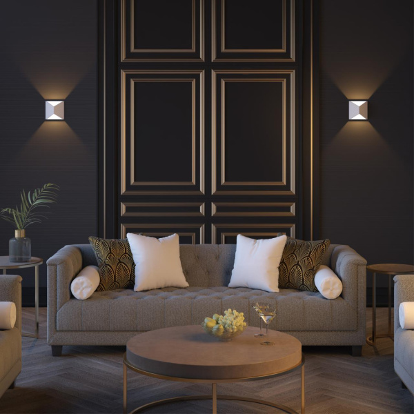 Настенный св-к LED 3500K 10W 220V IP65 TIBRO белый/металл ODEON LIGHT Настенный св-к LED 3500K 10W 220V IP65 TIBRO белый/металл ODEON LIGHT