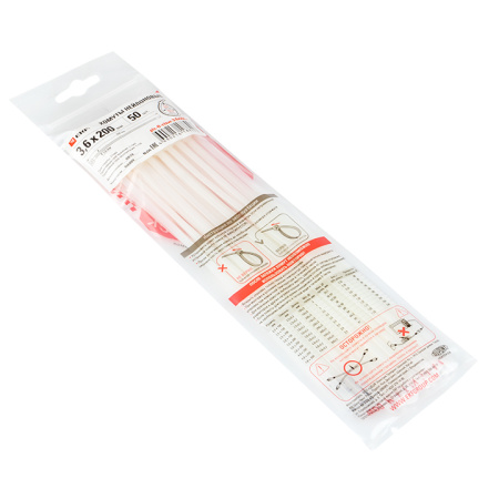 Хомут P6,6 стандартный (б), 3,6x180 (100шт) FlexLock PROxima EKF