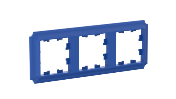 ATLASDESIGN ANTIQUE 3-постовая РАМКА, универсальная, АКВАМАРИН Schneider Electric