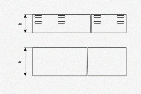 Лоток глухой ЛМГ 50х50х2000 УХЛ1, горячее цинкование S1,5