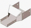 Лоток переходной замковый ЛПЗ 300х100-200х100 УТ1,5, горячее цинкование, S1,0