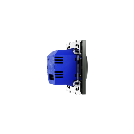 Терморегулятор электронный Voltum S70 с индикацией и датчиком, для теплого пола, (титан)