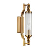 Настенный светильн.E14 1*40W IP44 TOLERO бронзовый/прозрачный/стекло ODEON LIGHT