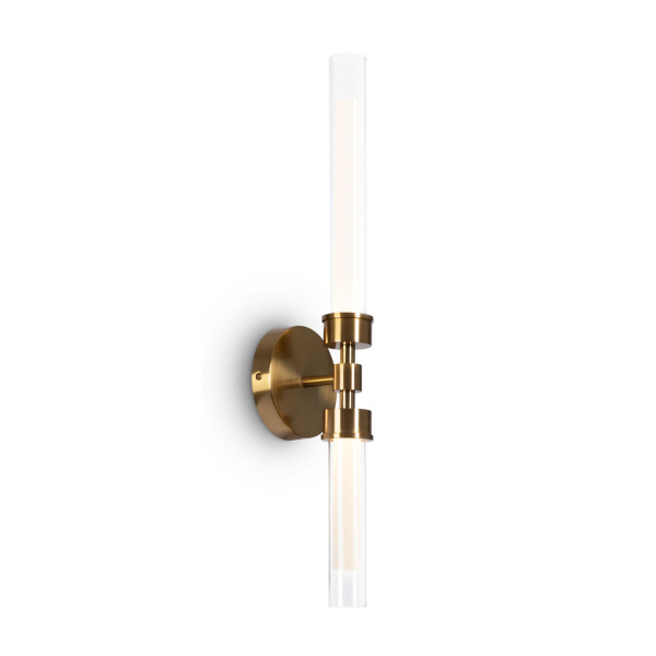 Настенный светильник (бра) 2*LED 7Вт Латунь IP20 Stelo MOD116WL-L7BS3K Maytoni Настенный светильник (бра) 2*LED 7Вт Латунь IP20 Stelo MOD116WL-L7BS3K Maytoni