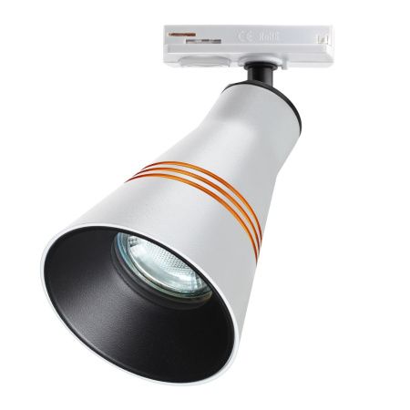 Св-к трековый однофазный двухжильный IP20 GU10 9W 220V SOBIT белый NOVOTECH