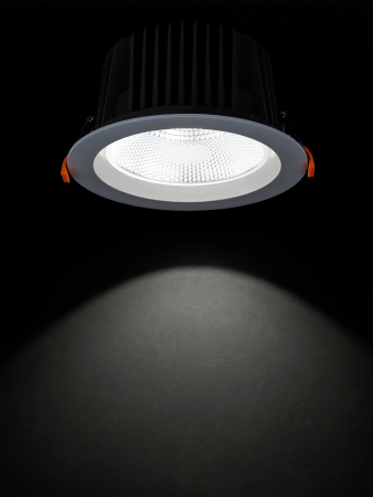 Светильник встраиваемый "Даунлайт" LED DCL-01-040 40 Вт, 4000 К, 80 Ra, IP20, прозрачный расс., TDM