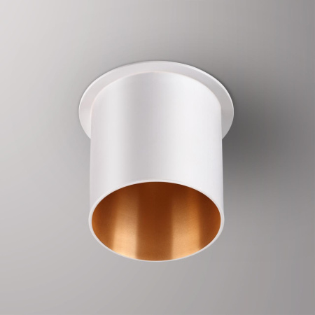 Встр.св-к IP20 GU10 50W 220V BUTT белый B NOVOTECH